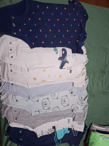 Kit com 8 bory carters 18m