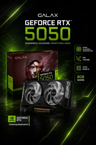 PLACA DE VIDEO RTX 5050 8GB GALAX