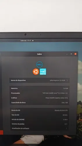 Notebook Deel seminovo