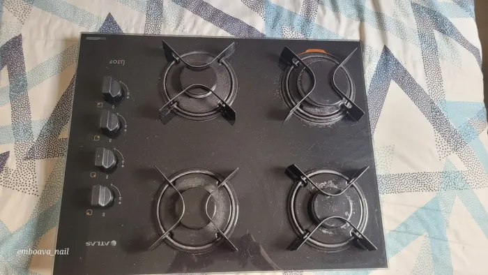 Cook top agile com mega chama