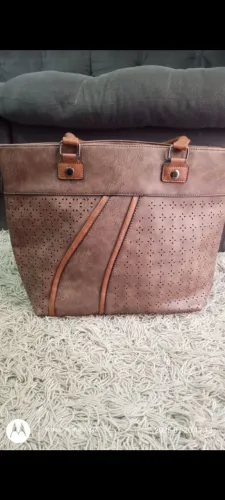 Bolsa grande com zíper