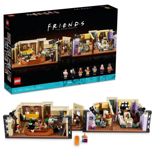 LEGO Icons Os Apartamentos de Friends - #10292 - 2048 Peças