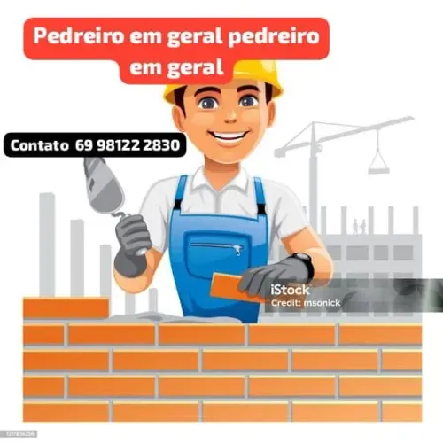 Pedreiro 3m geral