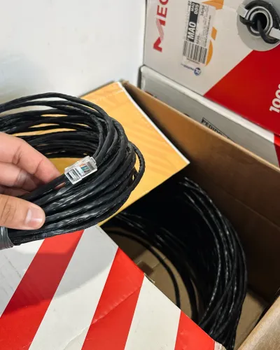 Cabo de Rede Internet 10 Metros CAT.6 RJ45 ( Fazemos Entregas )