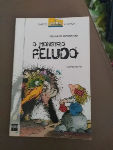 livro O monstro peludo de Henriette Bichonnier
