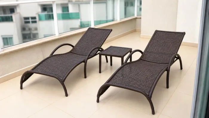 Conjunto de espreguiçadeira 