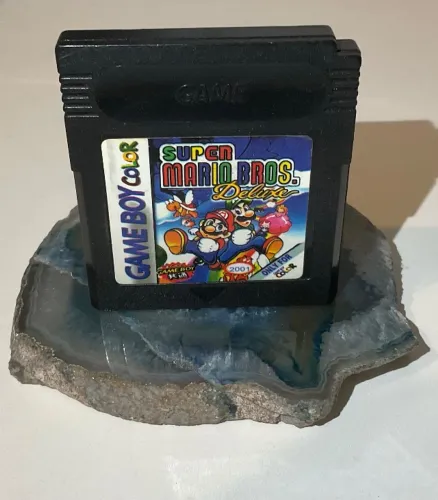 Cartucho do jogo Super Mario Bros Deluxe game boy Color