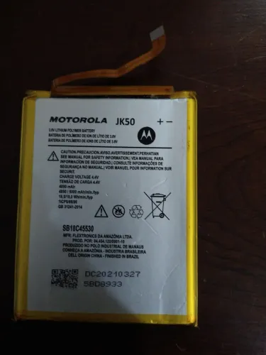 Bateria Celular Motorola JK50 Retirada