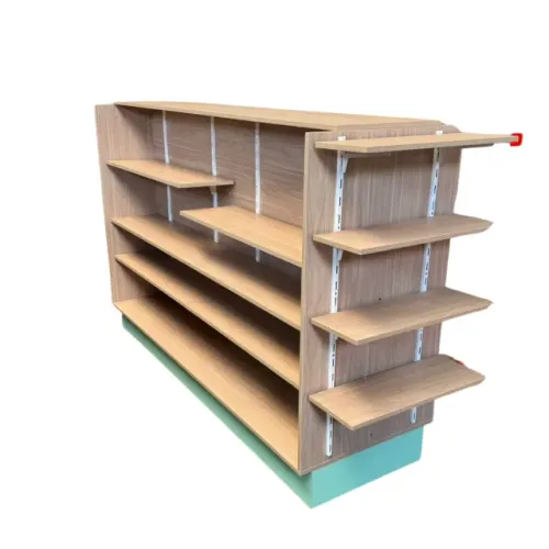 Prateleira Loja Modular varias gondulas MDF Reforçada Nova