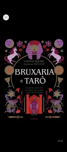 Livro Bruxaria E Tarô Lindsay Squire Edição 1