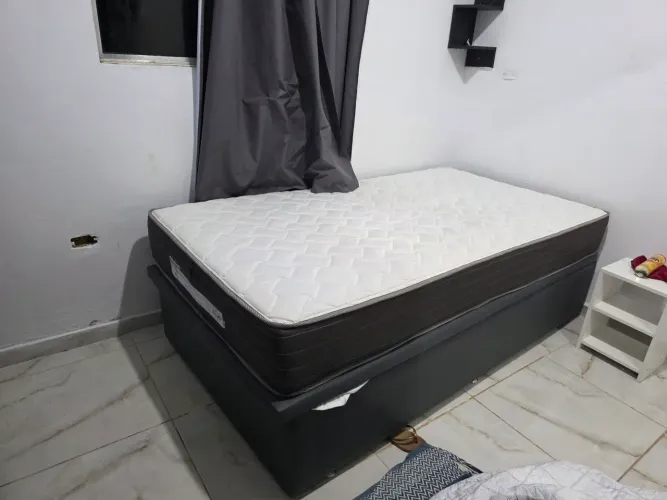 Cama baú Ortobom (Solteirão) 