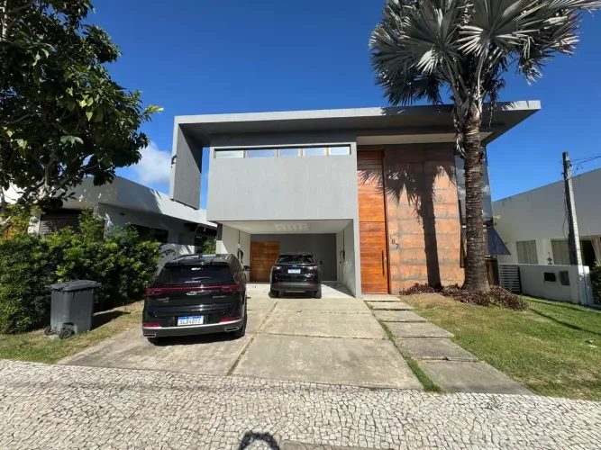 Casa para alugar no Condomínio Bosque das Orquídeas 4 suítes + DCE