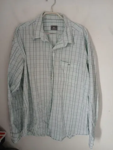 CAMISA SOCIAL VINTAGE LACOSTE ORIGINAL ANOS 90/2000 RELÍQUIA GG