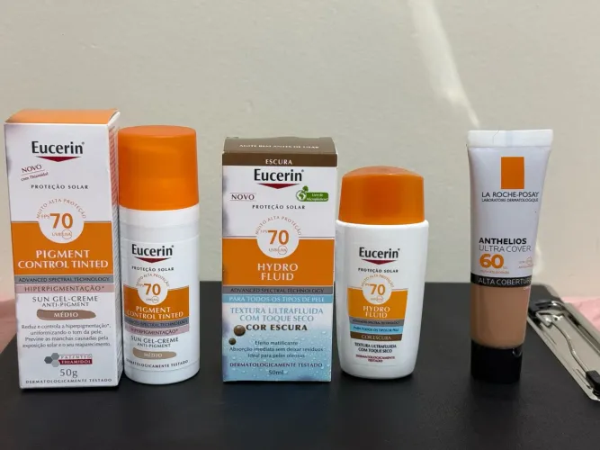 Protetores Solar Facial Novos! Escolha o seu!