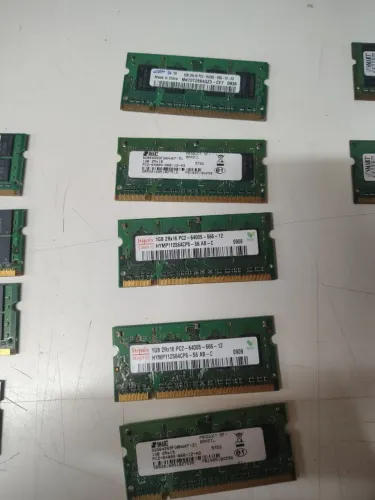 5 Memórias notebook Pc2 6400S