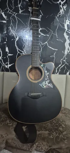 Violão Jwhite-ah106 preto fosco