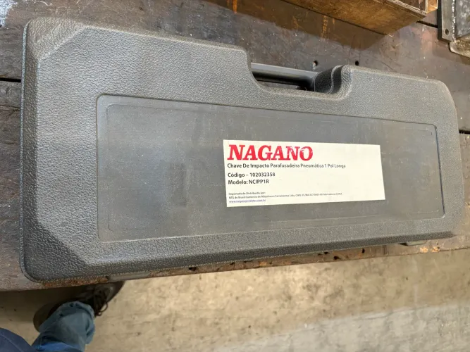 Chave de Impacto Parafusadeira Pneumática 1 pol longa Nagano