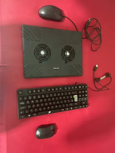 Mouses, teclado, coller notebook