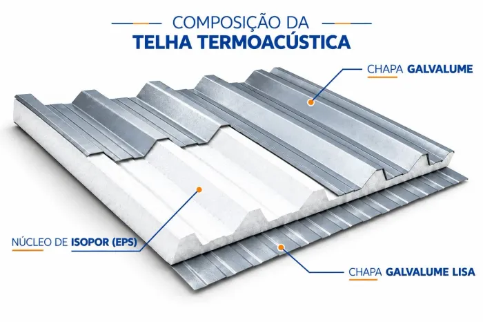TELHAS ISOTERMICAS