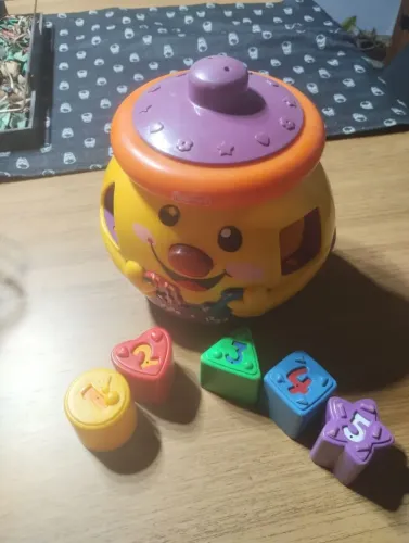 Pote biscoito musical Fisher price