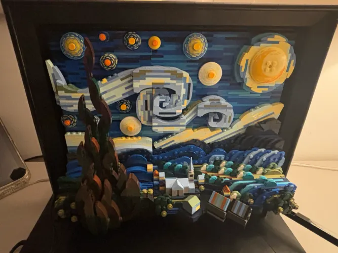 LEGO Ideas Vincent Van Gogh A Noite Estrelada 21333