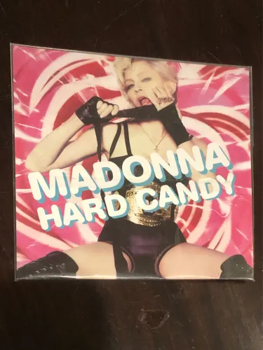Madonna Hard Candy - pulseira/convite show Paris