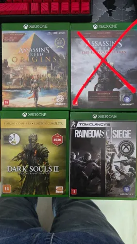 Jogos Xbox 360 e Xbox one