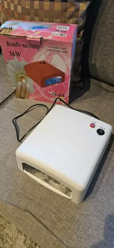Cabine luz UV para unha