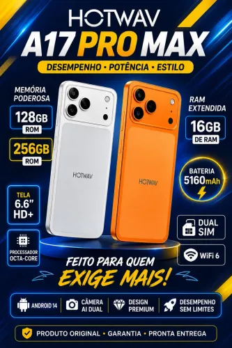 A17 Pro Max (Lacrado) Consultar cores