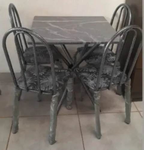 promoção ? Mesa de Jantar em Granito 70x 70 com Desconto Imperdível ? Pronta Entrega 