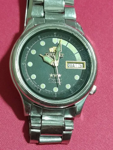 RELÓGIO ORIENT AUTOMÁTICO VINTAGE 