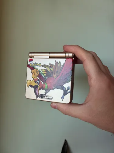 Game Boy Advance SP IPS - Edição Ho-Oh