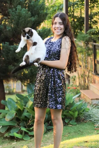 Vestido de festa paetê tamanho p