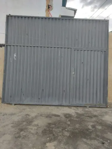 Portão galvanizado