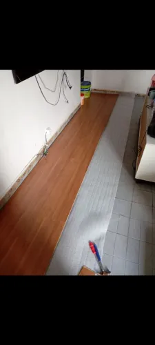 Vinílico e laminados Instalação ?