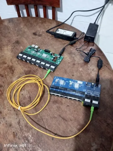 Material para telecom e CFTV