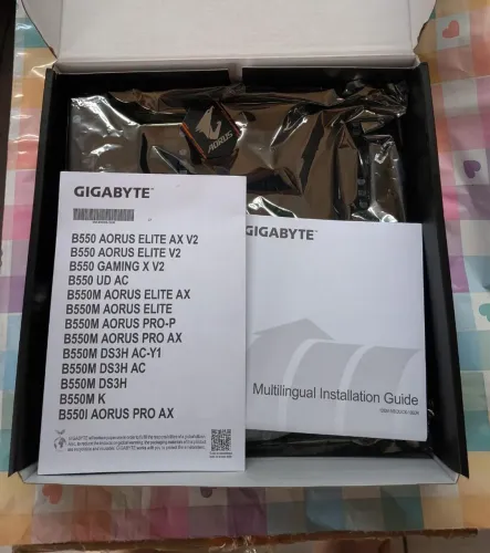 Placa mae aorus b550m