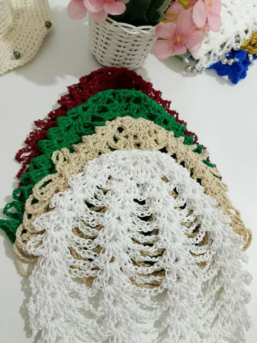 Headpiece em crochê 