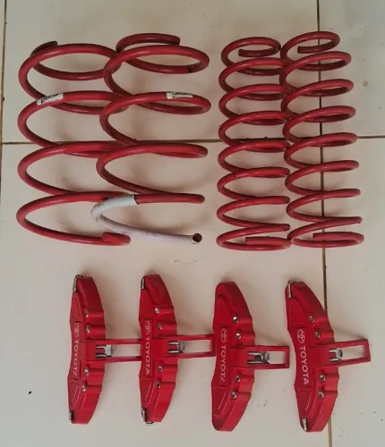 Molas esportiva corolla e capa pinça de freios