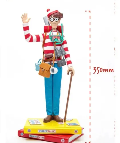 Boneco Onde Esta O - Wally 1/6 - Where?s Wally? - Blitzway