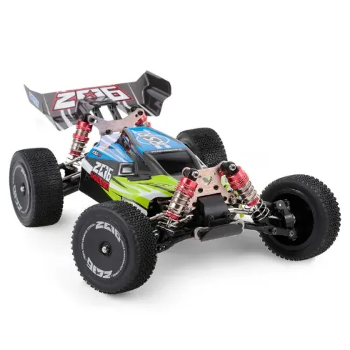 Automodelo Buggy WLToys 144001 1/14 4x4 chassi em alumínio !!!