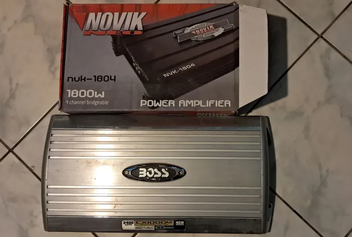 2 Módulo amplificador Boss Novik