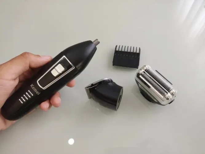 Aparador de Pelos 3 em 1 Nariz Barba Cabelo + Faço Entrega