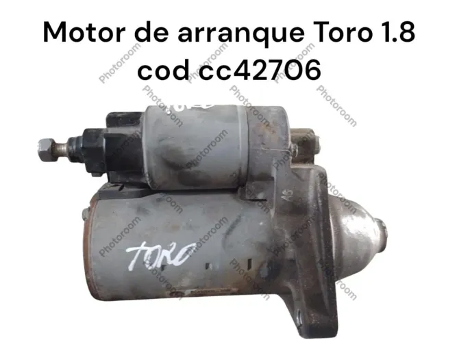 Motor de arranque fiat toro 1.8