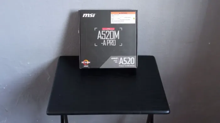 Placa Mãe MSI A520 Pro (Com Defeito)