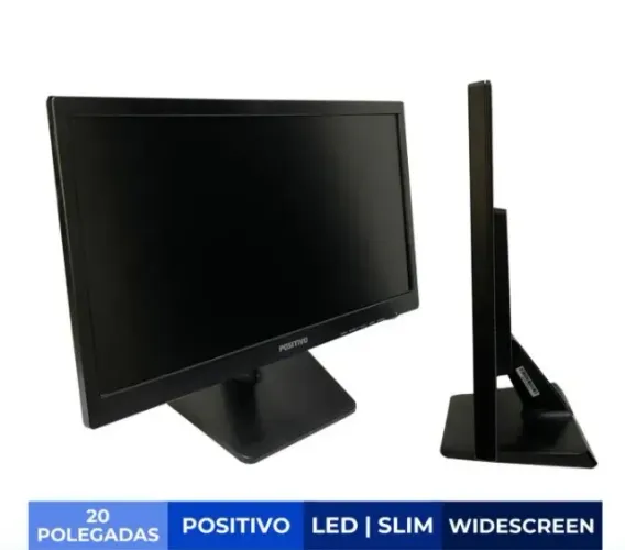 Monitor Positivo 20 Polegadas Slim Widescreen | 20M37AA-b