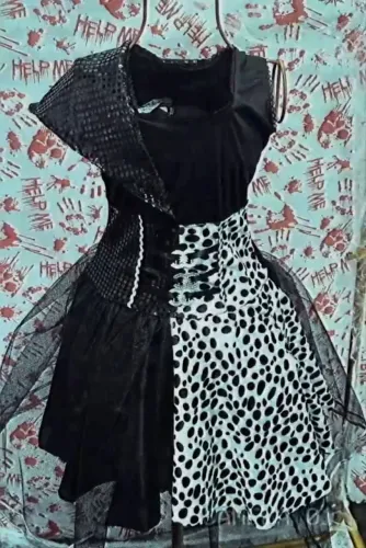 Fantasia Cruella De vil luxo 
