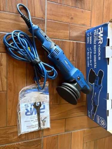 Politriz Roto Orbital 5 900W PWR 5120 - Usada 1x + Boina Brinde