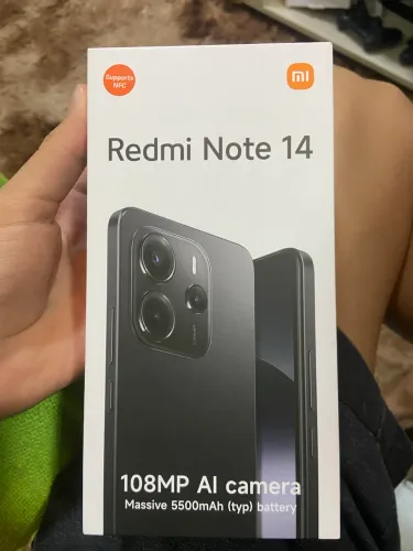 Xiaomi Redmi Note 14 256GB / 8GB RAM - Tela 120Hz e Gorilla Glass 5