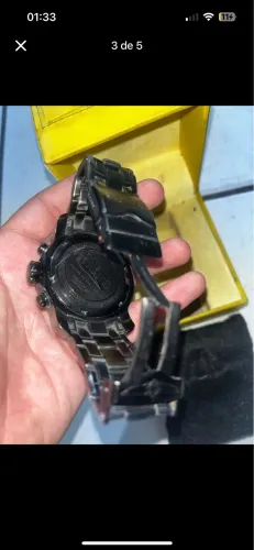 Relógio Invicta Pro Diver Zager - Preto e Azul - Completo na Caixa!